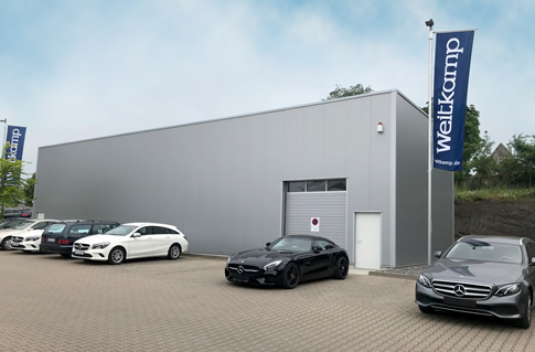 Individuelle Reifenlagerhalle