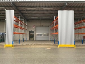 Palettenregale für den Außenbereich Ansicht 3 Palettenregale für den Außenbereich Ansicht 3