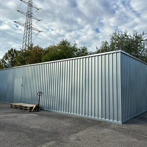 Reifenlagercontainer von Aczent Lagertechnik für das Autohaus Ivancan