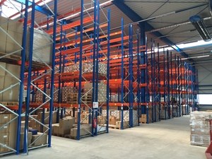 Palettenregallager von Aczent Lagertechnik Palettenregallager von Aczent Lagertechnik