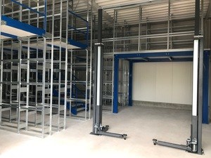 Mehrgeschoss Raederlager von Aczent Lagertechnik