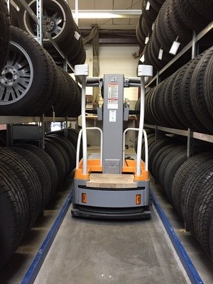 Optimale Reifeneinlagerung fuer Automobilgruppe Koepper mit Aczent Lagertechnik