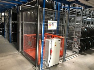 Optimale Reifeneinlagerung mit Aczent Lagertechnik