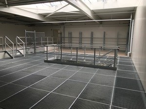 Lagerbuehne fuer Autohaus Schmidt in Soest