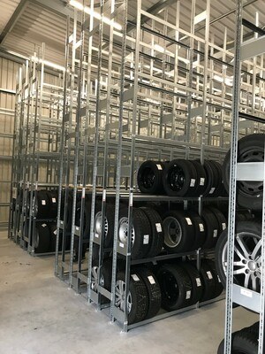 Optimale Reifeneinlagerung fuer Autohaus Vatterott mit Aczent Lagertechnik