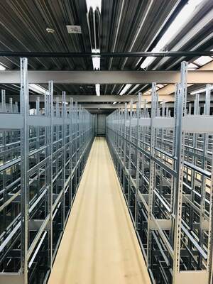Optimale Reifeneinlagerung fuer Autohaus Anders mit Aczent Lagertechnik