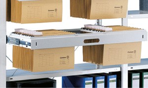 Hängeregisterregale von Aczent Lagertechnik Hängeregisterregale von Aczent Lagertechnik