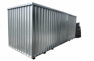 Reifenlagercontainer von Aczent Lagertechnik