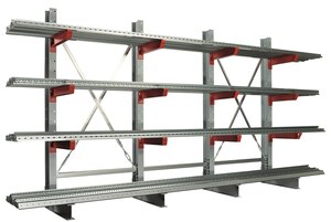 Kragarmregal von Aczent Lagertechnik