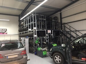 Mehrgeschossanlagen von Aczent Lagertechnik