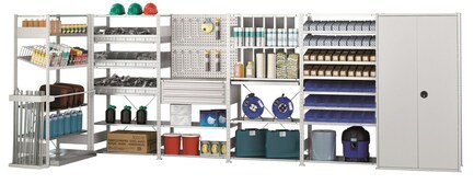 Verschiedene Regalmodule Verschiedene Regalmodule