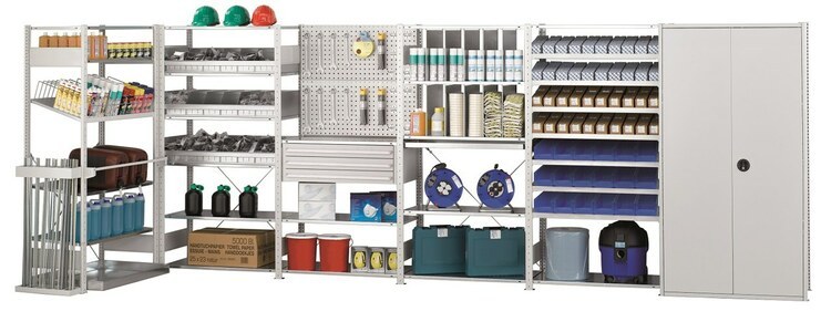 Werkstattregale von Aczent Lagertechnik: Platz für alle Werkzeuge