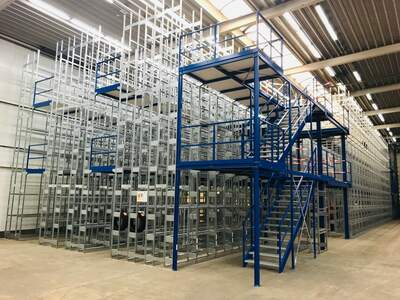 Optimale Reifeneinlagerung fuer Autohaus Anders mit Aczent Lagertechnik